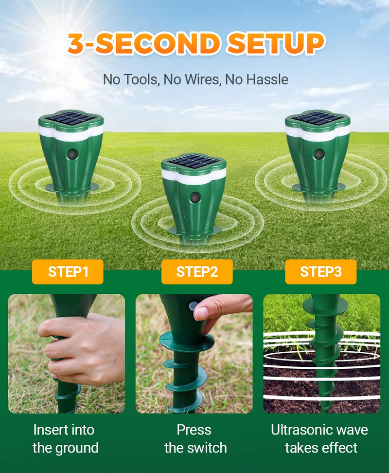 1+1 GRATIS | VibraGreen – Ruhe für Ihren Garten
