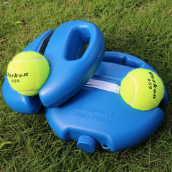 SoloAce Tennis Trainer | Selbsttraining ohne Partner | Elastik-Seil 4 m | Mobile Trainingshilfe