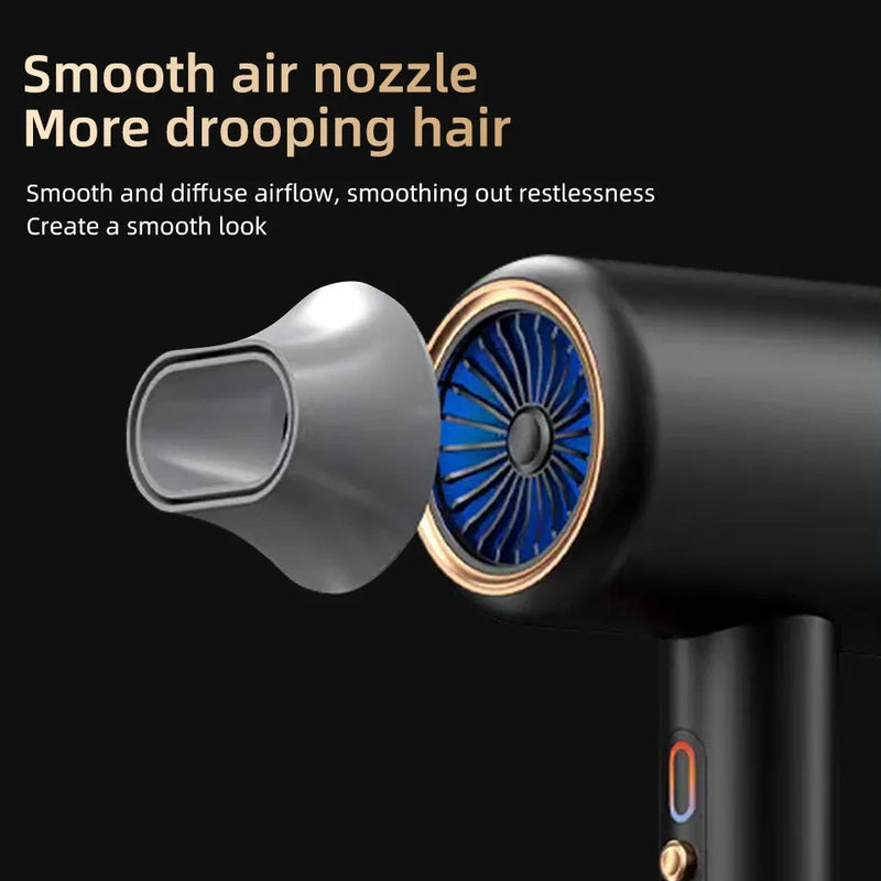 SilkDry Pro 2400 Haartrockner 2400W | Ionen-Technologie | Heiß- & Kaltluft | Leicht & Ergonomisch