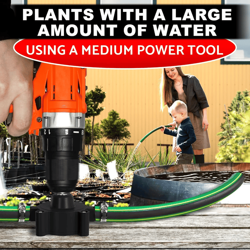 DrillPump Pro – Deine Bohrmaschine wird zur mobilen Pumpe