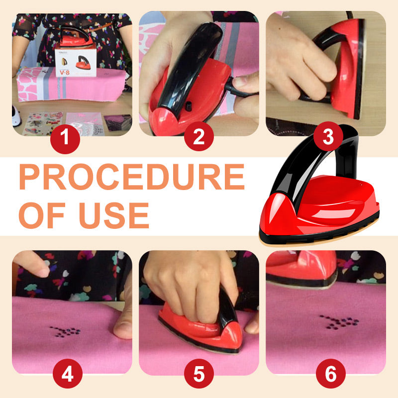 PressMate – Das unverzichtbare All-in-One-Reisebügeleisen