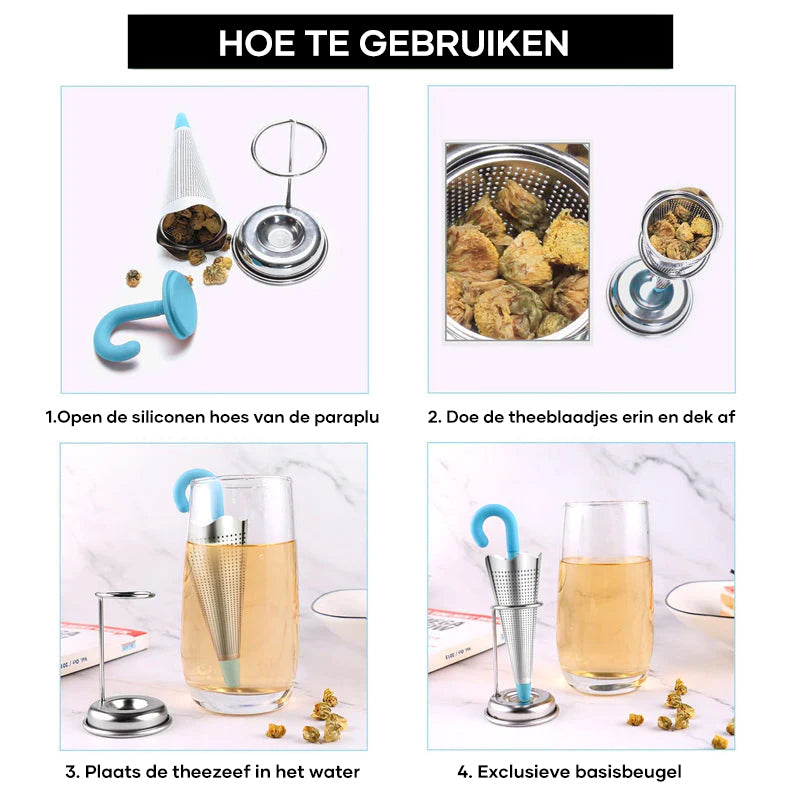 1+1 GRATIS | TeaBrella – Genieße Tee mit Stil und einer lustigen Wendung!