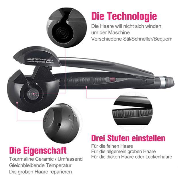 CurlSnail Pro – Perfekte Locken mühelos per Knopfdruck
