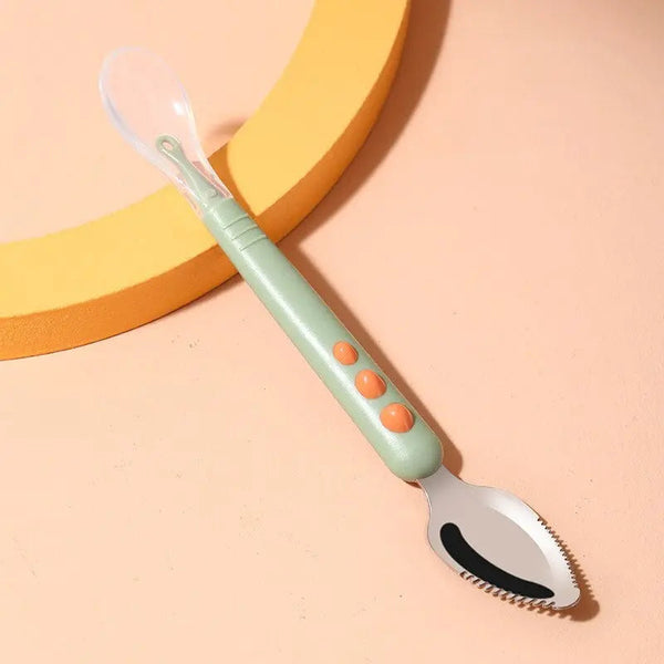 EasyBite – Der clevere 2-in-1 Babylöffel!