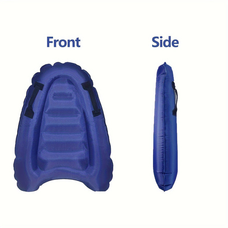 Aufblasbares Schwimmbrett Aqualoop Flow | Leicht & Robust | Mit Griffen | 67×53×13 cm