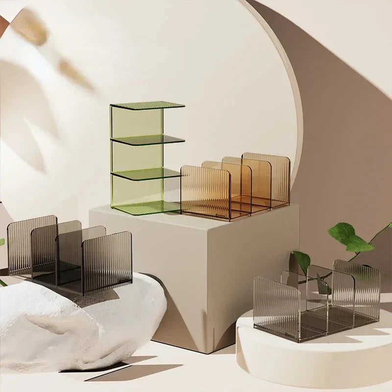 LibroSet Bücherregal | Kompakt & Modern | Kunststoff Organizer