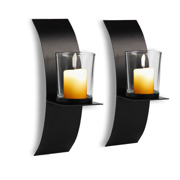 LumiScent – 2er-Set Wandkerzenhalter!