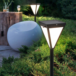 Lumavera LED Außenleuchte im modernen Design | IP65 Wetterfest | Warmweißes Licht | Solarbetrieben | Ø15 cm × H62 cm