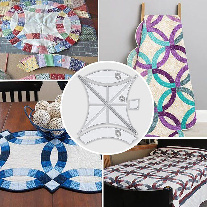 QuiltEase – Präzise Patchwork-Schablonen für makellose Eheringe