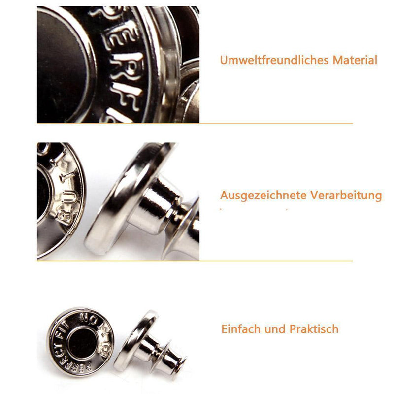 FlexiButtons – Hosen sofort befestigen