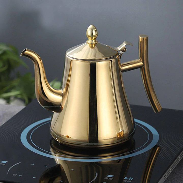 Boilivia Wasserkocher aus Edelstahl | Abnehmbar & Ergonomisch | 1,2 L Fassungsvermögen | Modernes Design