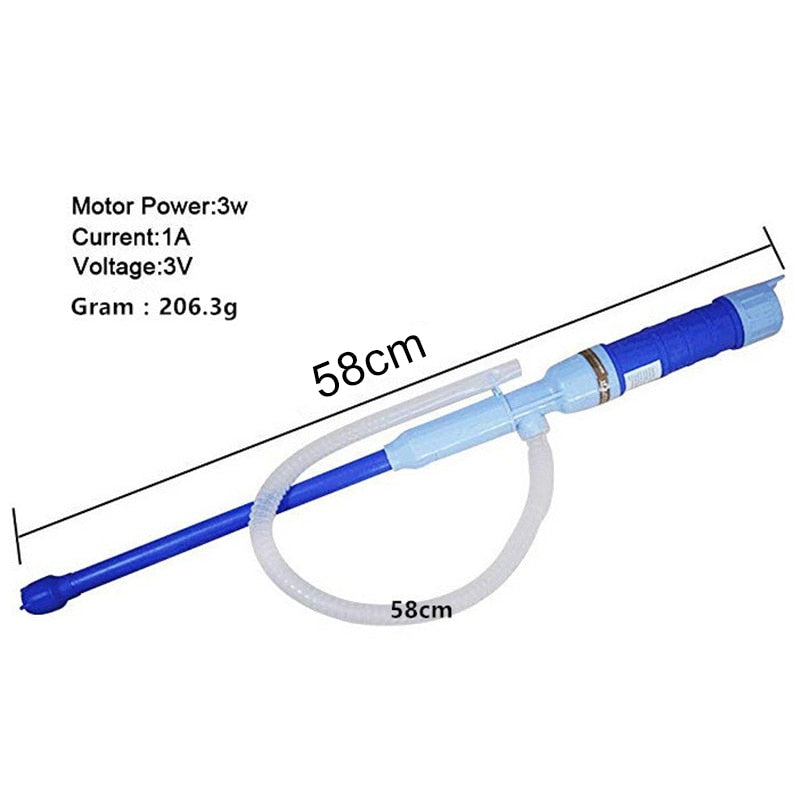 Elektrische Transferpumpe PumpiQ MobilFlow | 6–7 L/min | Für Kraftstoffe & Flüssigkeiten | 55 cm | Batteriebetrieben