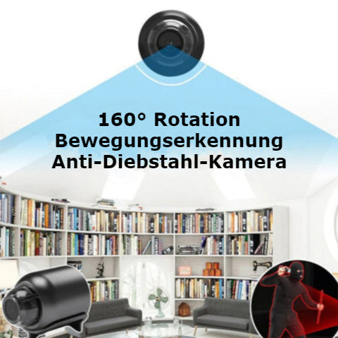SafeScope HD Sicherheitskamera | 160° Weitwinkel | 1080P Full HD | App-Steuerung & Bewegungserkennung