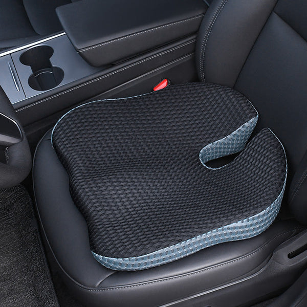 Ergonomisches Sitzkissen Triacomfort | Dreiecksform mit Memory-Foam | Atmungsaktiv & druckentlastend | Für Auto & Büro