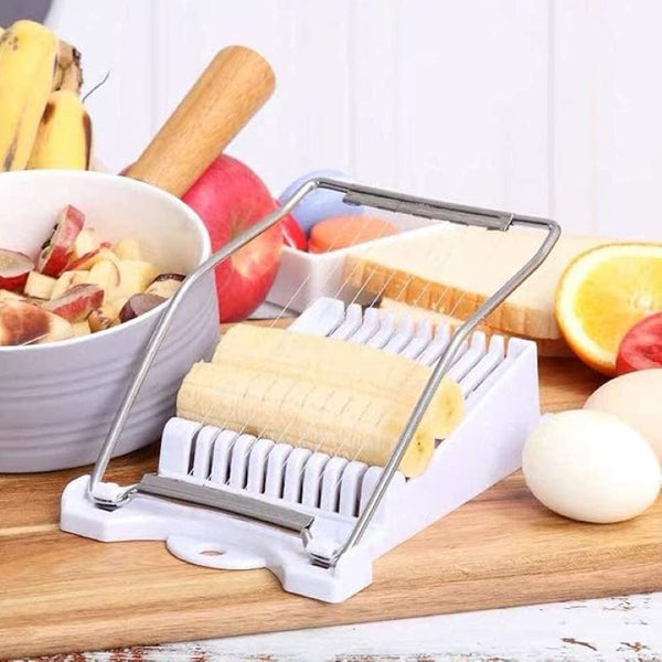 SliceMass – Edelstahl Küchen-Schneider für makelloses Schneiden!