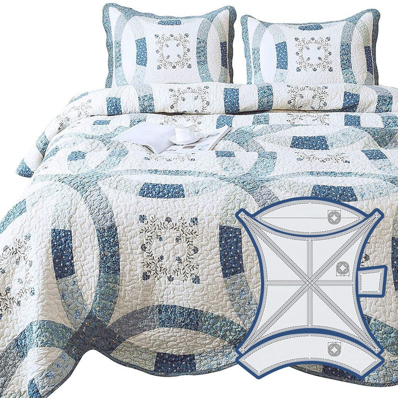 QuiltEase – Präzise Patchwork-Schablonen für makellose Eheringe