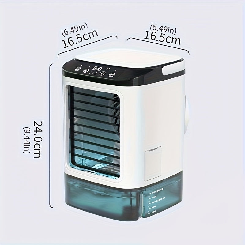 Tragbare Mini-Klimaanlage Coolivy | USB-betrieben | Mit Wassertank & Luftbefeuchtung | Kompakt & Mobil