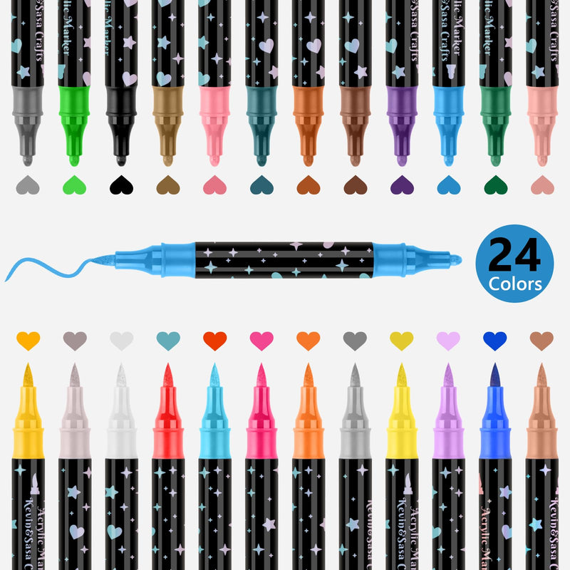 SparkLuxe – Doppelseitige Glitzerstifte für kreative Köpfe