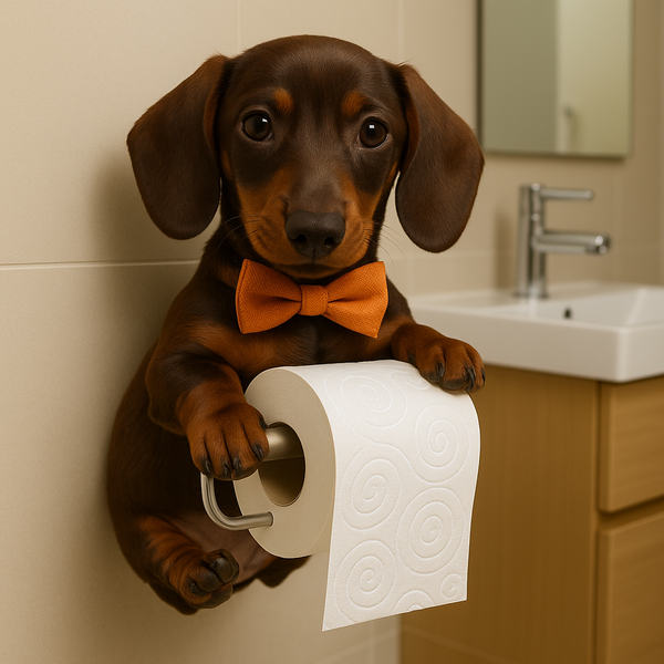 PawRoll – Der tierisch charmante Klopapierhalter!
