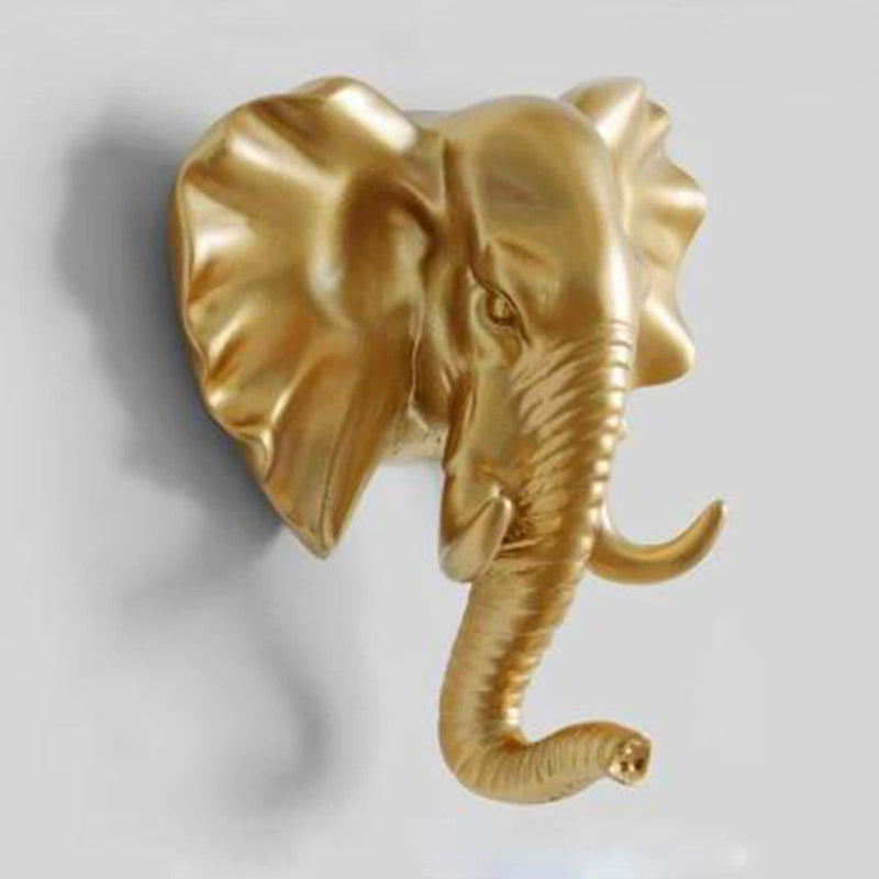 LuxPaws | Goldene Tierhaken | Stilvolle Wandhaken | Metall mit Glanzfinish