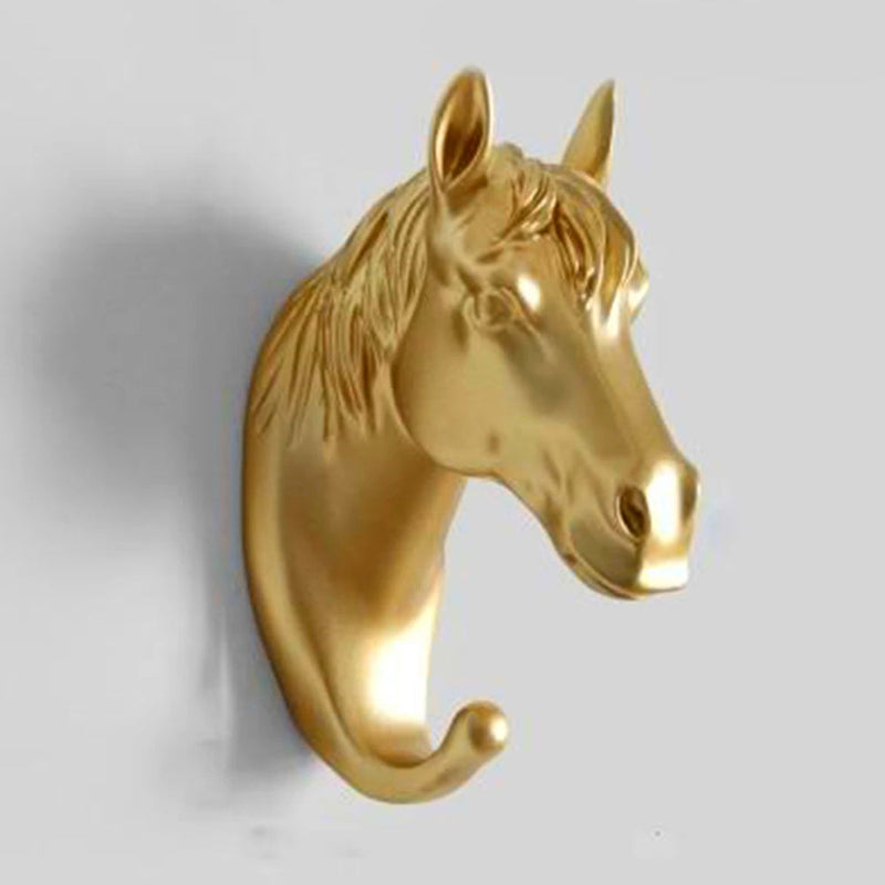 LuxPaws | Goldene Tierhaken | Stilvolle Wandhaken | Metall mit Glanzfinish
