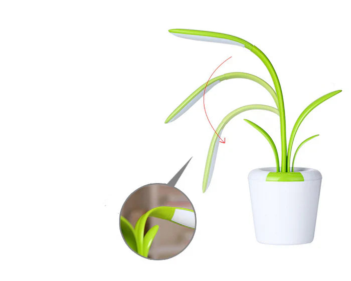 Moderne LED Schreibtischlampe VistaLume | Augenschonend & Tragbar | Dimmbar & Energiesparend