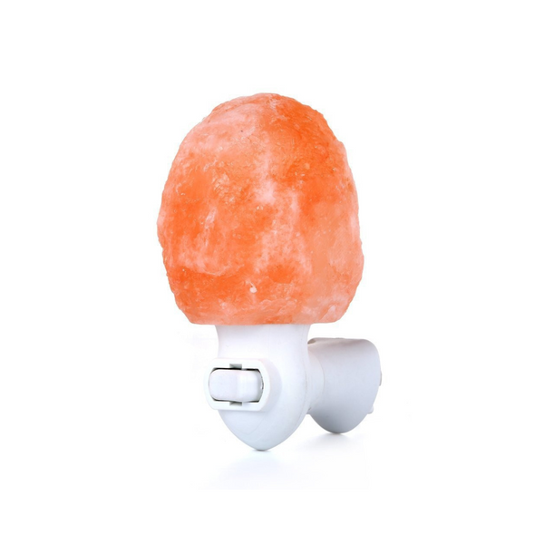 Salzlampe HimaLuma | Aus echtem Himalaya-Salz | Beruhigendes Licht & Luftreinigung | 5 × 9,5 cm