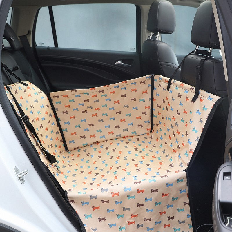 Hunde-Autositz RoadPaws | Wasserdicht & Sicher | Mit Nylonriemen | 60×55×35 cm