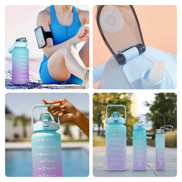 MotivaSip – Trinken mit Spaß & Ziel! (3er set)