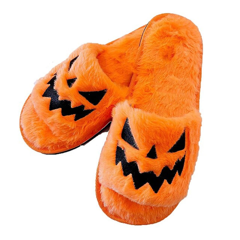 GhostStep Hausschuhe | Halloween Design | Kuschelig & Bequem | Plüsch