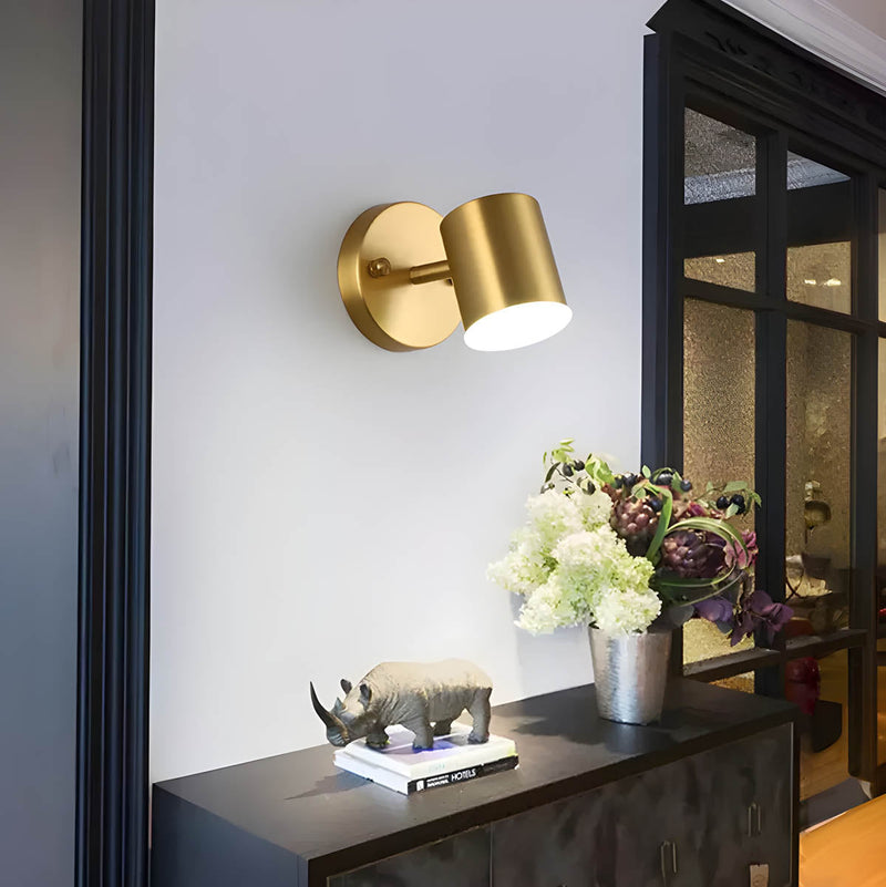 Nordische LED Wandleuchte KOPRILUX | Modernes Kupferdesign | Energiesparend & Elegant