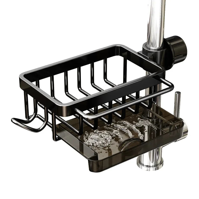 SmartDrain - Spülbecken-Organisator aus Aluminium