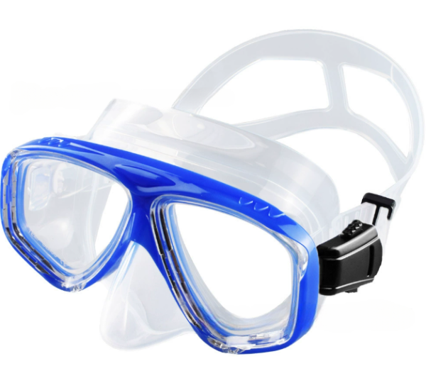 Mareon Tauchmaske mit Schnorchel | 180° Panorama Sicht | Anti-Leck & HD-Glas | Lebensmittelechtes Silikon