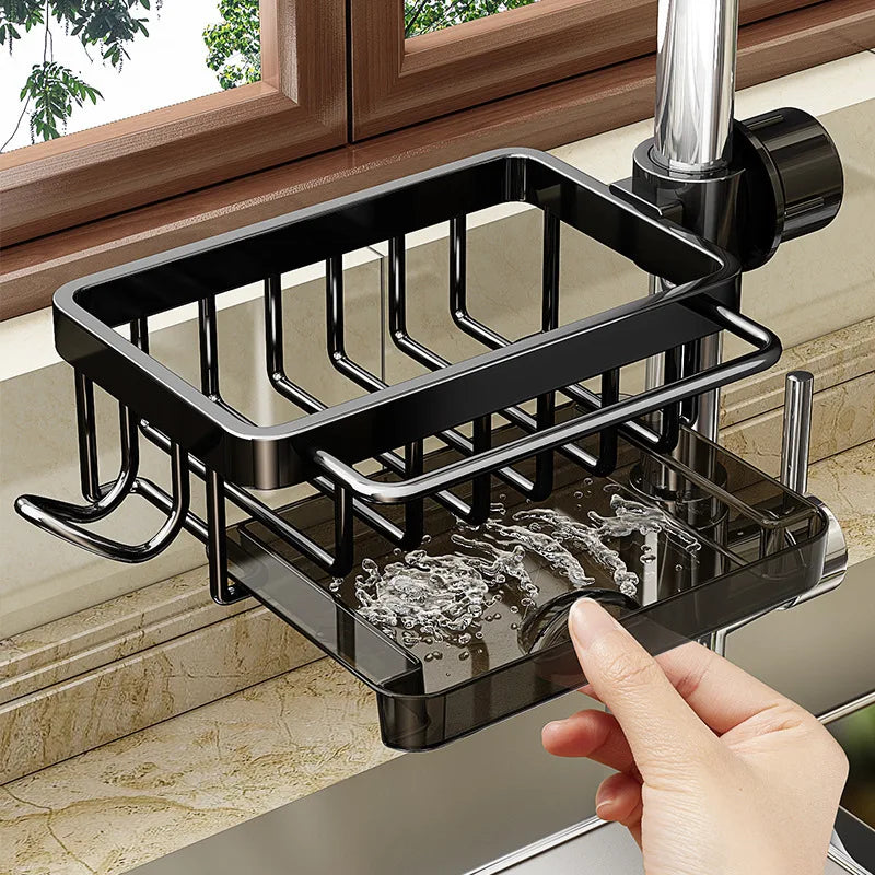 SmartDrain - Spülbecken-Organisator aus Aluminium
