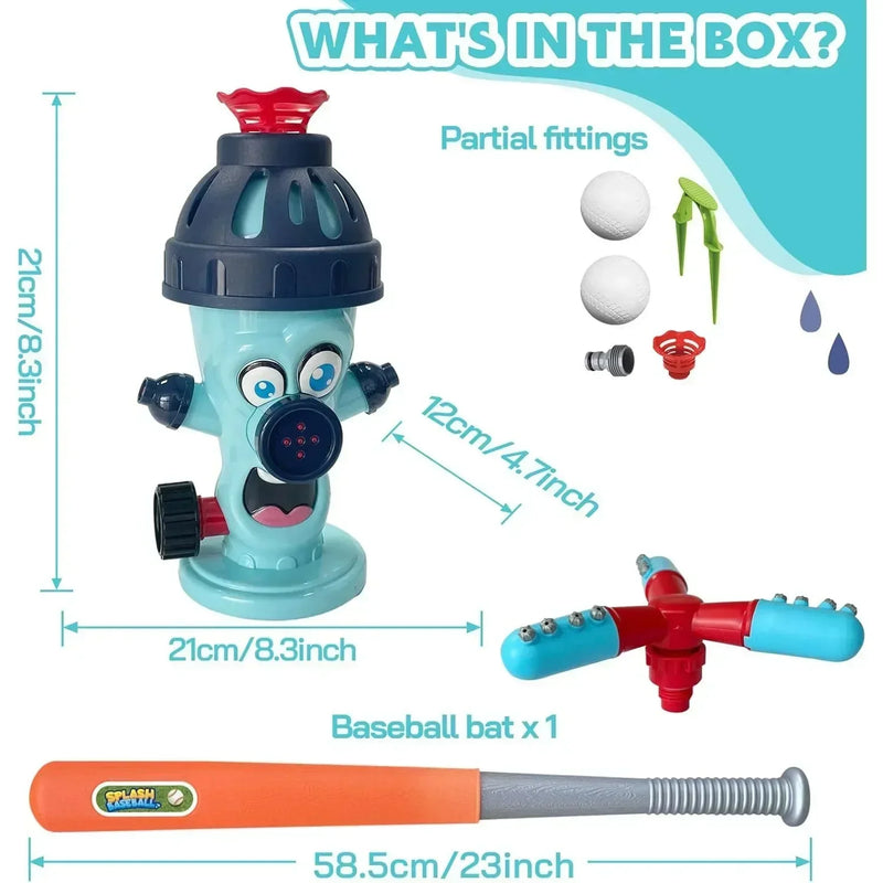 SplashSlugger – Baseball trifft Wasserspaß im Garten!