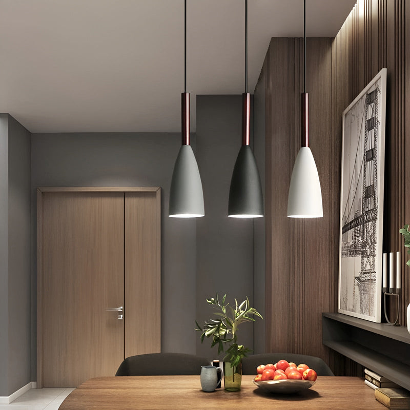 Hängelampe SakuraLume | Japandi Design | Zartes Kirschblütenmotiv | Aluminium & Warmes Licht