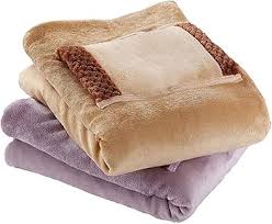 ThermiSoft USB-Heizdecke 5V | Tragbar & Beidseitig Kuschelweich | Schnellaufheizend | Für Hände & Knie