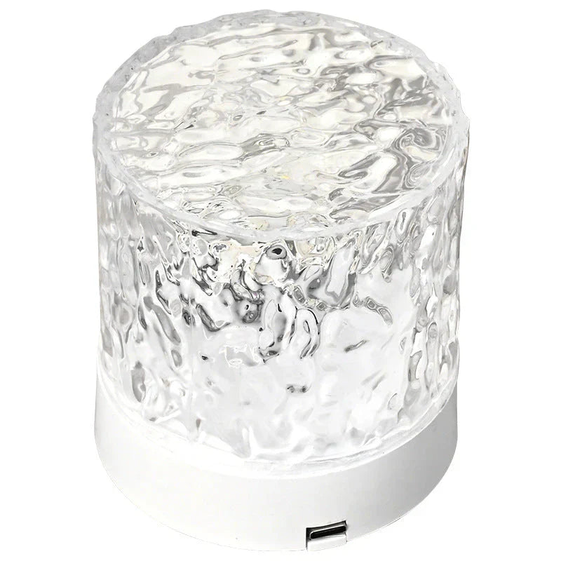 Stimmungslicht LuminaraWave | RGB-Wasserglanz | Fernbedienung & USB-Betrieb | 16 Farben