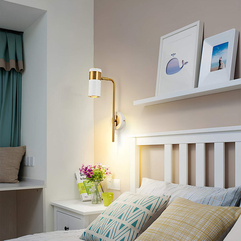 Lunvion Schwenkbare LED-Wandleuchte | 350° Drehbar | Modernes Design & Energieeffizientes Licht | Für Wohn- & Schlafzimmer