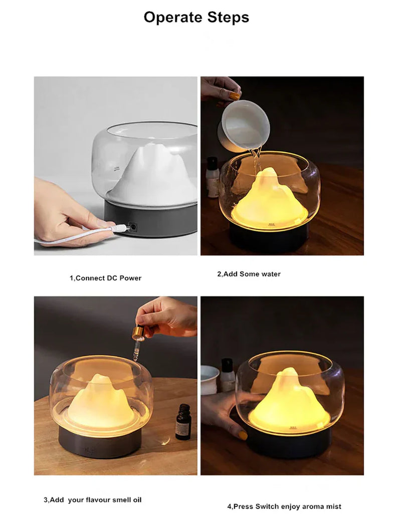 LumiAroma | LED-Aroma Diffuser | Beruhigende Düfte & Stimmungslicht | Modernes Design