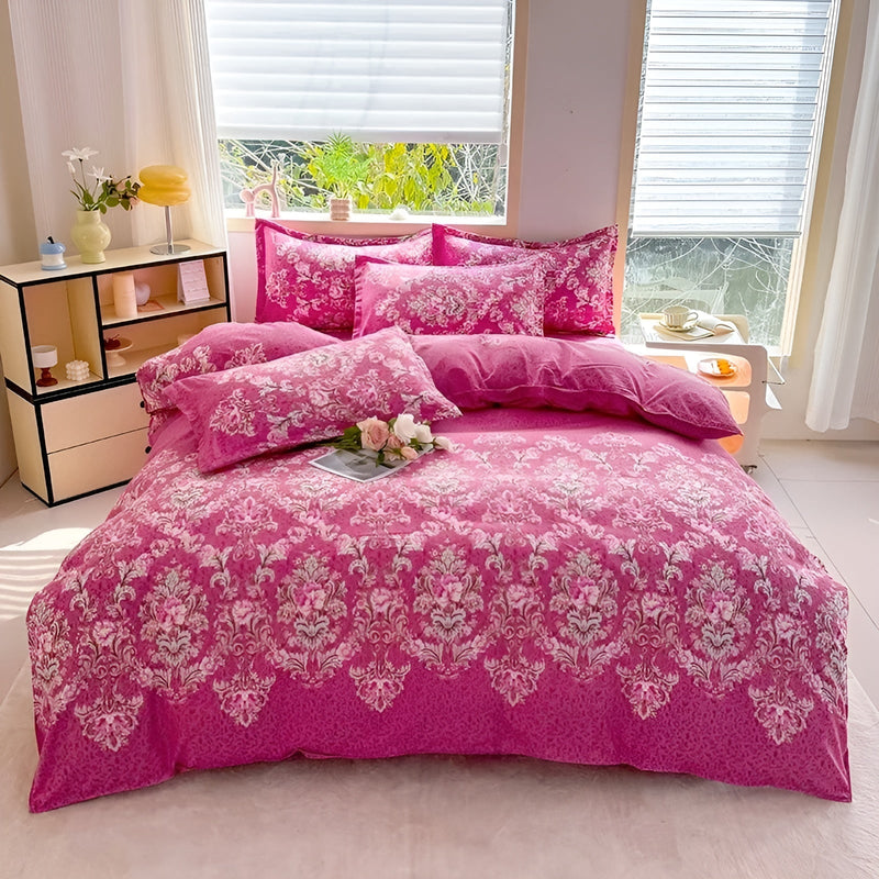 Bettwäsche-Set Karo | 3-teilig | Atmungsaktiv & Pflegeleicht | 100 % Polyester