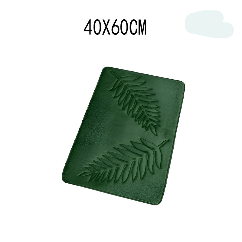 CloudStep Badematte | Ultraweich & Rutschfest | Schnell Trocknend | Grau 40×60 cm