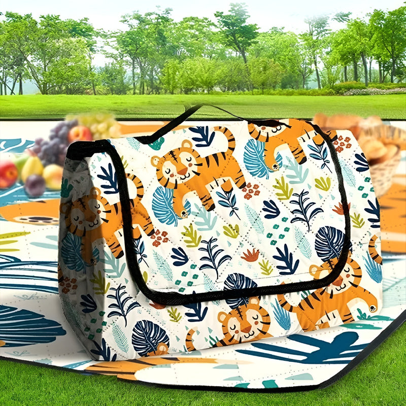 Faltbare Baby-Spielmatte Wanderlino | Gepolstert & Wasserfest | Für Outdoor & Zuhause | Inkl. Tragetasche