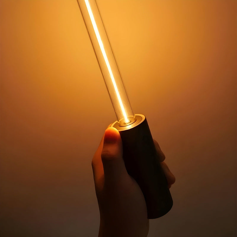 Noctivio LED Nachtlicht Wiederaufladbar | Touch-Dimmbar | Modernes Design | 10h Akkulaufzeit | Glas & ABS