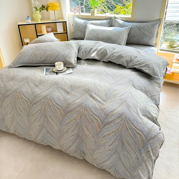 Bettwäsche-Set Karo | 3-teilig | Atmungsaktiv & Pflegeleicht | 100 % Polyester