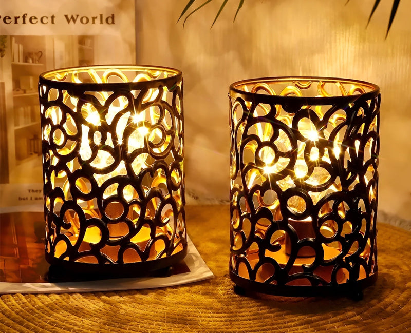 Nuitara Kabellose LED-Tischlampe | Dimmbar & Timer-Funktion | Modernes Design | Schwarz | Metall