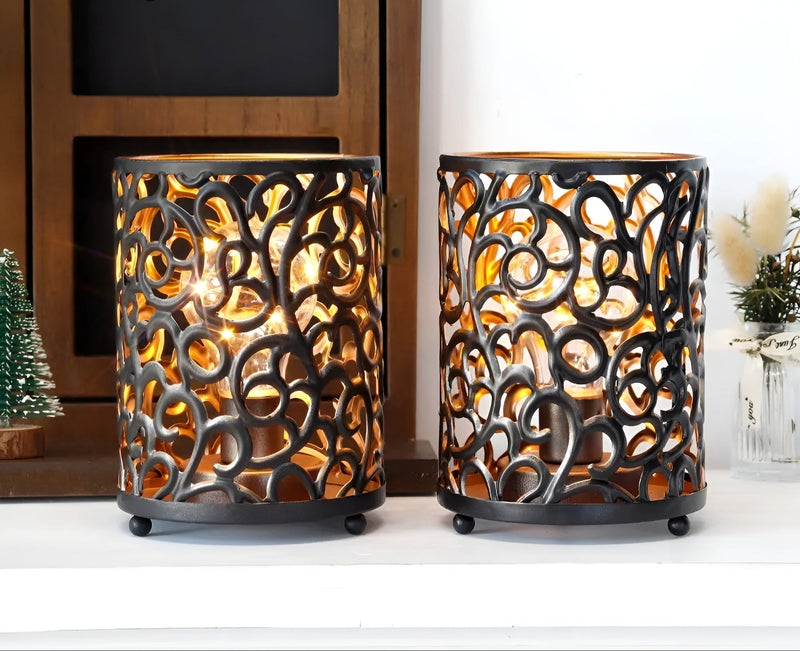 Nuitara Kabellose LED-Tischlampe | Dimmbar & Timer-Funktion | Modernes Design | Schwarz | Metall
