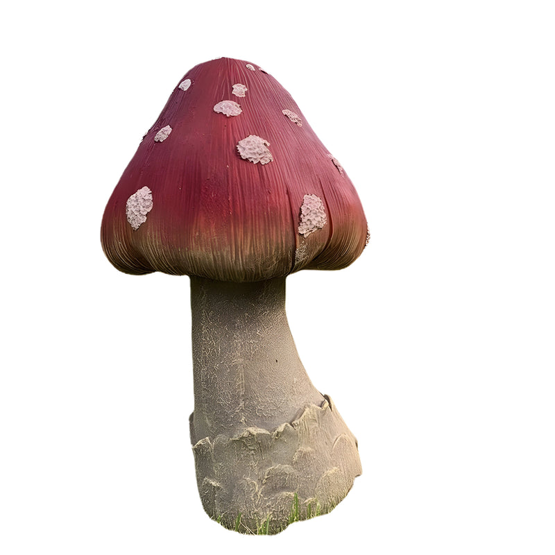 Florimari Pilz Gartendekoration Harz | Wetterfest & Handgefertigt | Natürlicher Look | In Größen S–L erhältlich