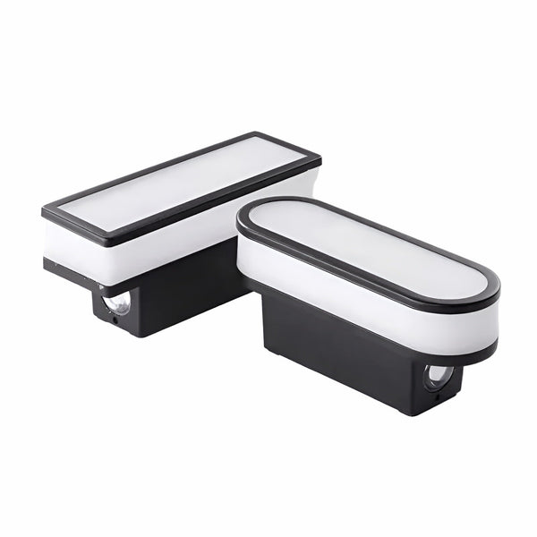 Nordura Außenwandleuchte | Dimmbar & Wetterfest | Skandinavisches Design | LED 19x22 cm