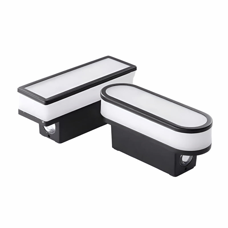 Nordura Außenwandleuchte | Dimmbar & Wetterfest | Skandinavisches Design | LED 19x22 cm